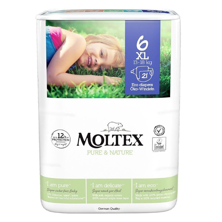 Moltex Plenky Pure & Nature XL 13-18 kg 21 ks