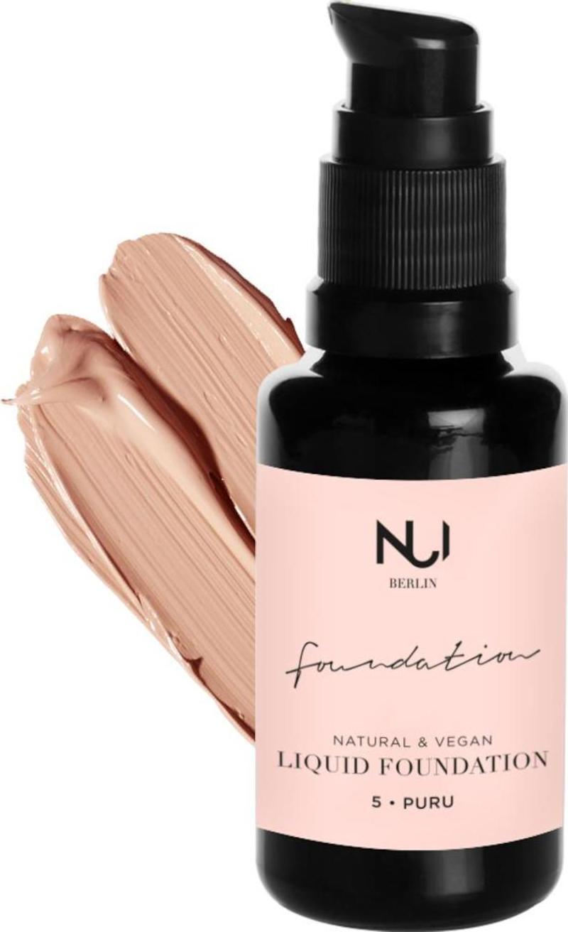 NUI Cosmetics Přírodní tekutý make-up PURU 30 ml