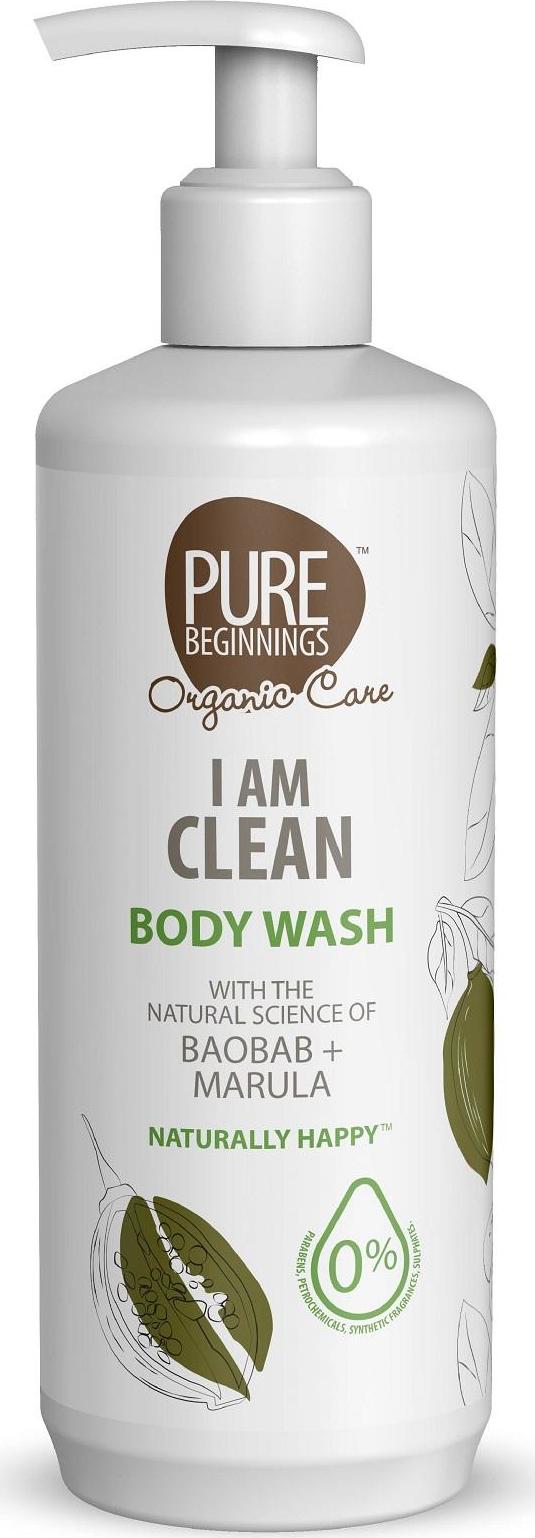 PURE BEGINNINGS Sprchový gel I AM CLEAN 500 ml