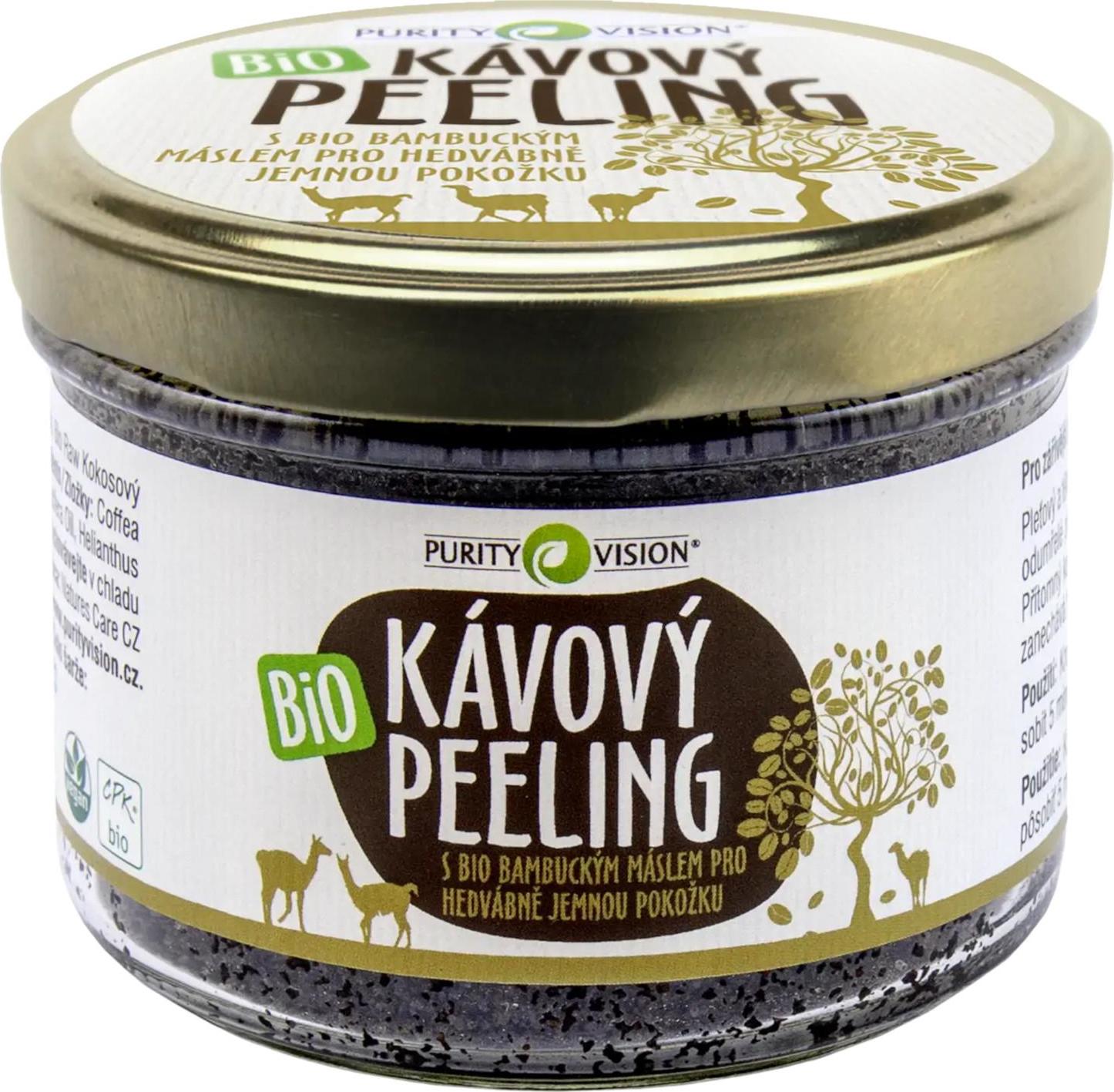 Purity Vision Bio Kávový peeling 175 g