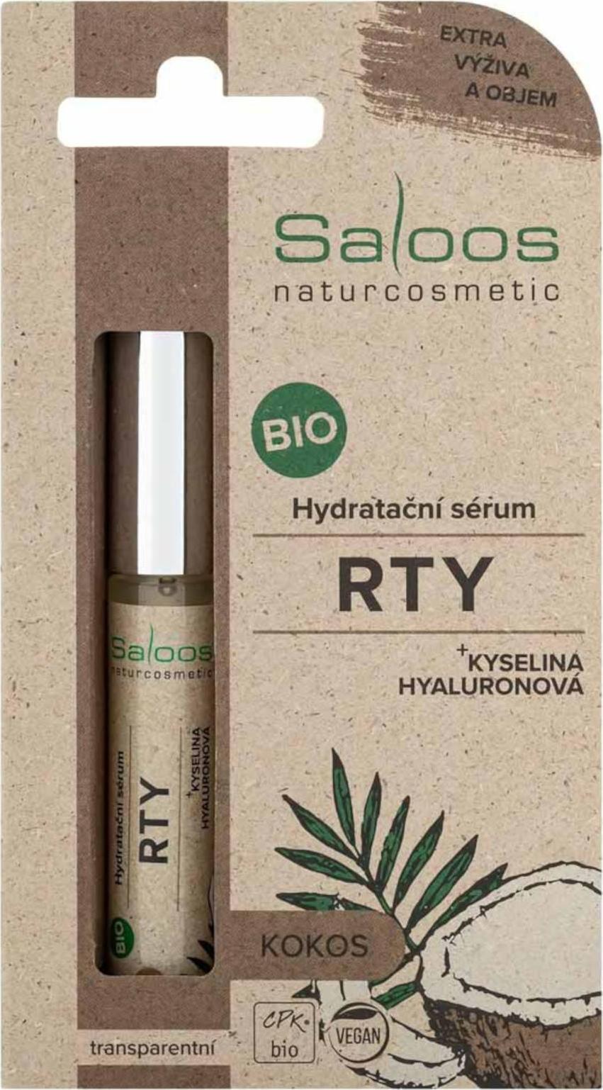 Saloos Bio Hydratační sérum na rty – Kokos 7 ml