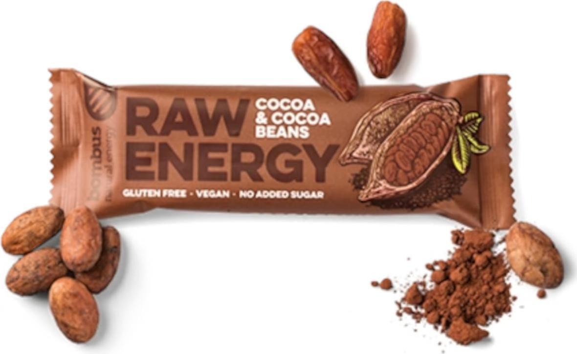 Bombus Raw energy-Cocoa beans 50 g
