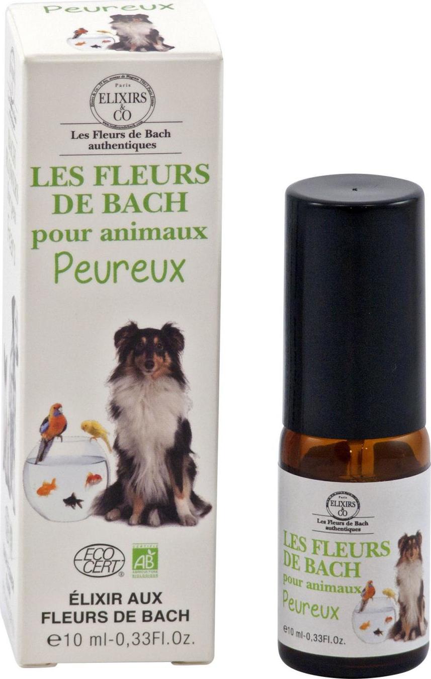Les Fleurs de Bach Kombinovaná esence ve spreji strach pro zvířata 10 ml