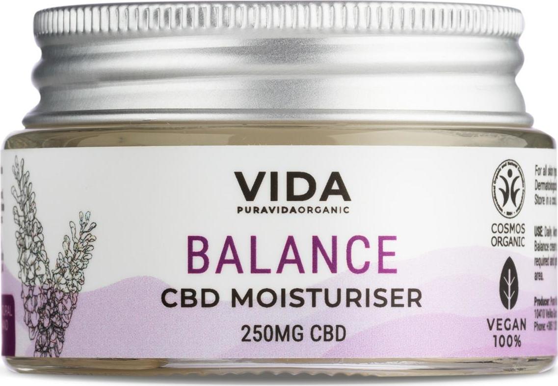 Pura Vida Organic CBD Hydratační krém