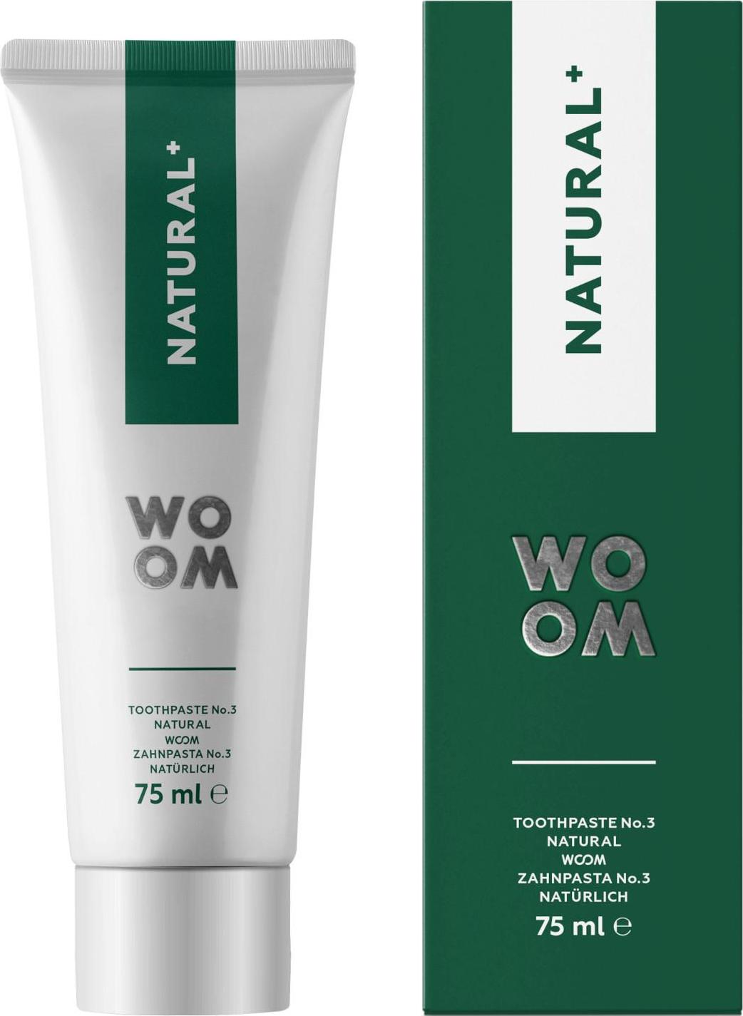 WOOM Zubní pasta NATURAL+ 75 ml