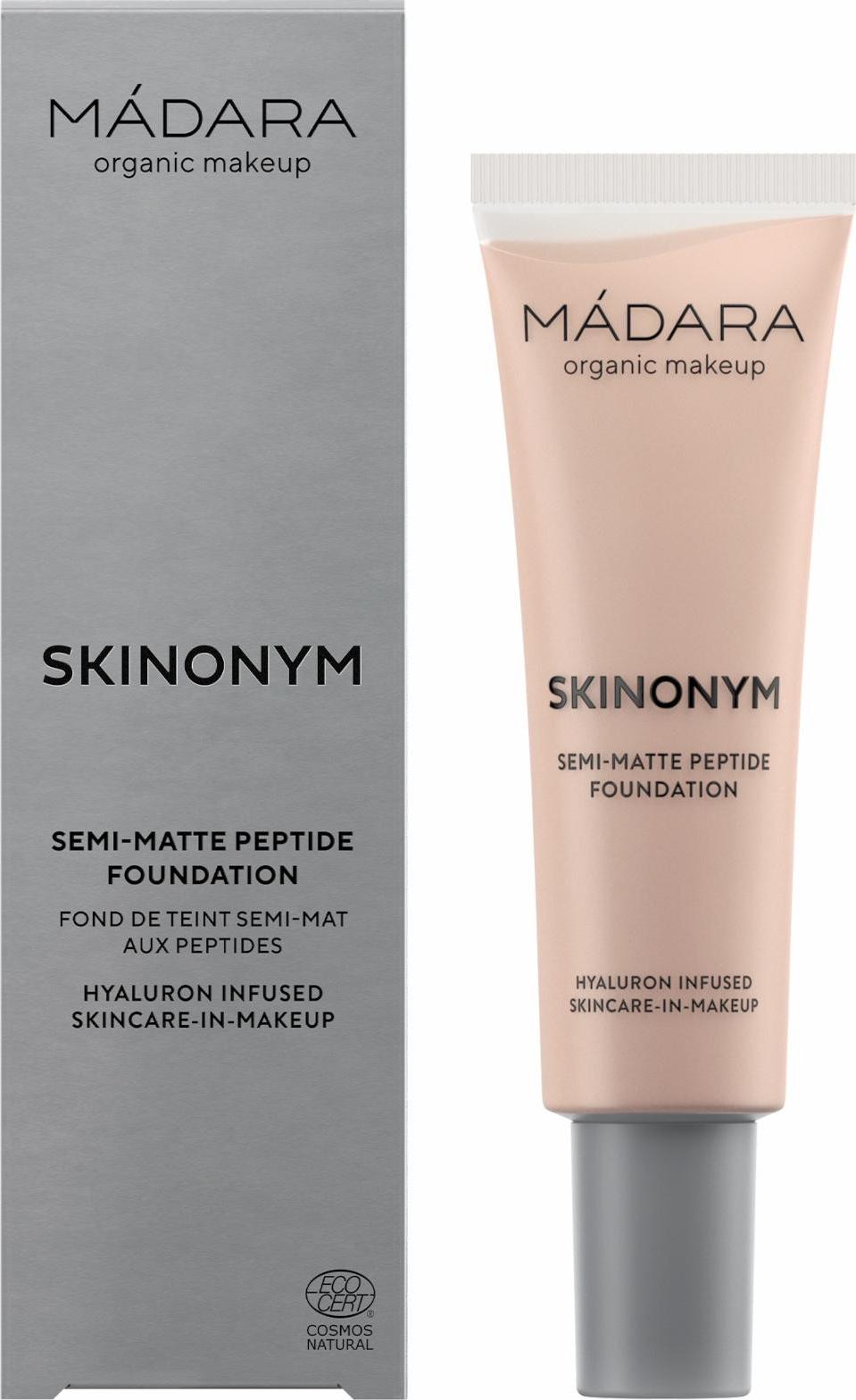 MÁDARA Polomatný Make-up s peptidy SKINONYM Rose Ivory 30ml