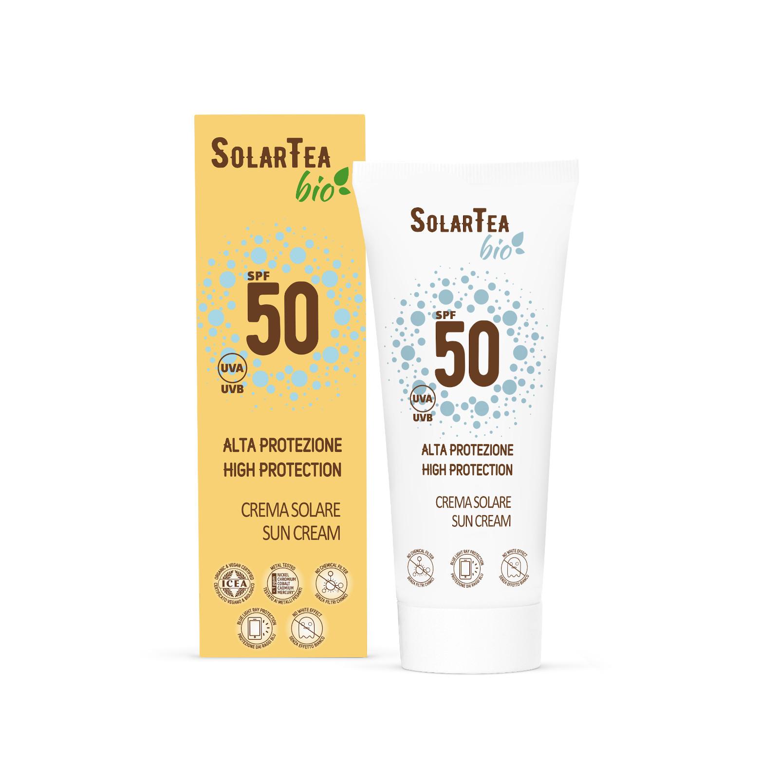 SolarTea Opalovací krém SPF 50 100 ml