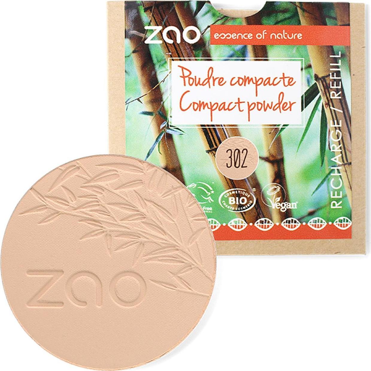 ZAO Kompaktní pudr 302 Beige Orange 9 g náplň