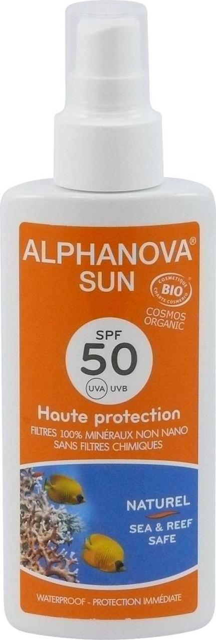 Alphanova SUN Opalovací krém ve spreji SPF 50 125 ml