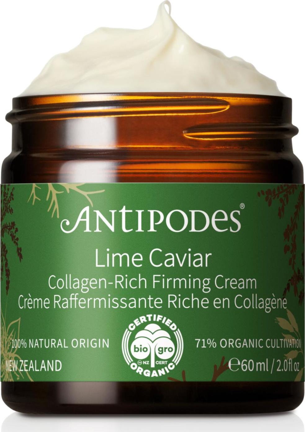 Antipodes Zpevňující krém s kolagenem Lime Caviar 60 ml