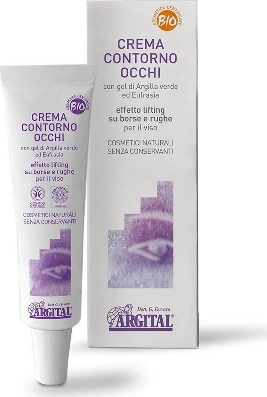 Argital Liftingový oční krém se zeleným jílem a světlíkem 15 ml