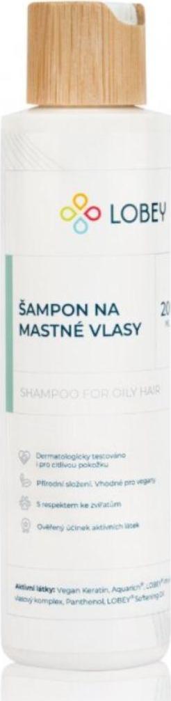 Lobey Šampon na mastné vlasy 200 ml