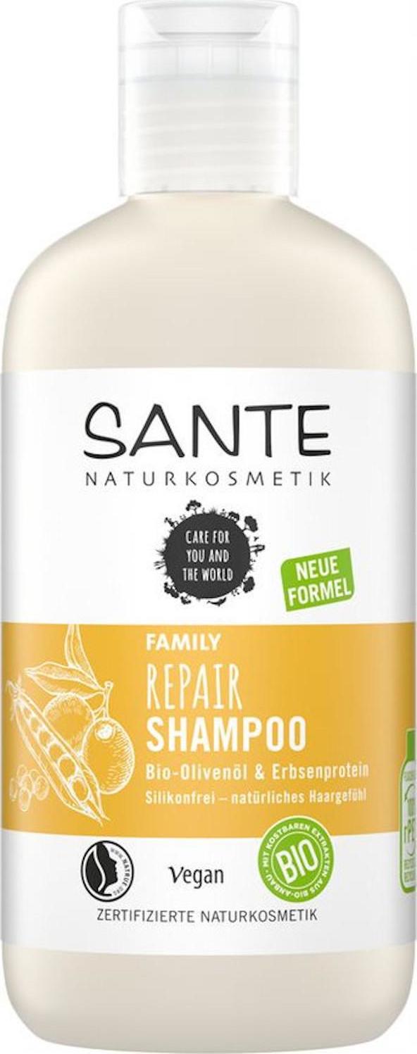 SANTE FAMILY Regenerační šampon Olivový olej & Hráškový protein 250 ml