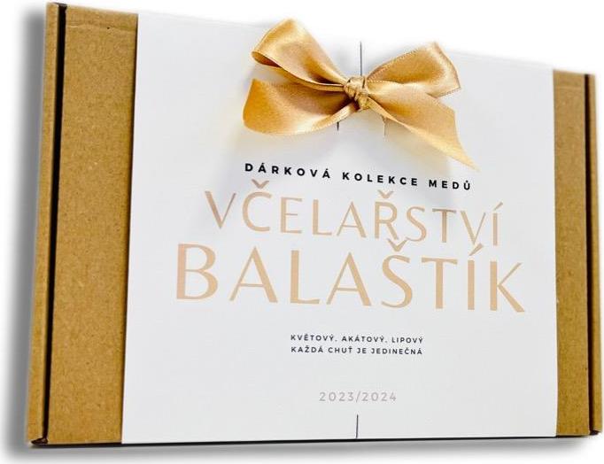 Včelařství Balaštík Dárkové balení medu 3 x 200 g