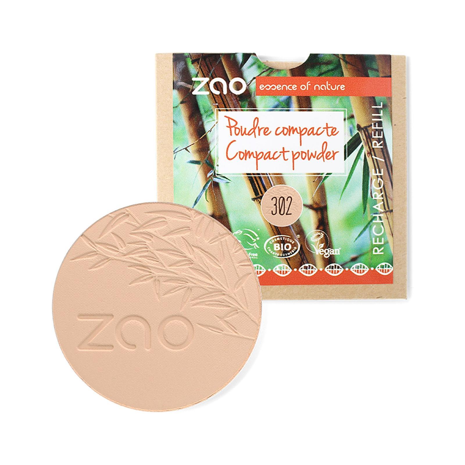 ZAO Kompaktní pudr 302 Beige Orange 9 g náplň