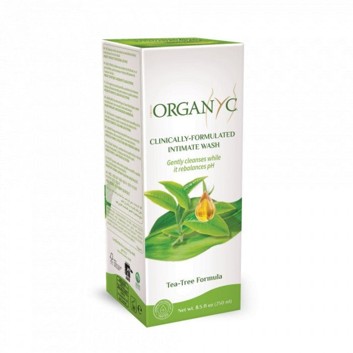 Organyc Gel pro intimní hygienu BIO - Tea Tree (250 ml) - pro citlivou pokožku Organyc