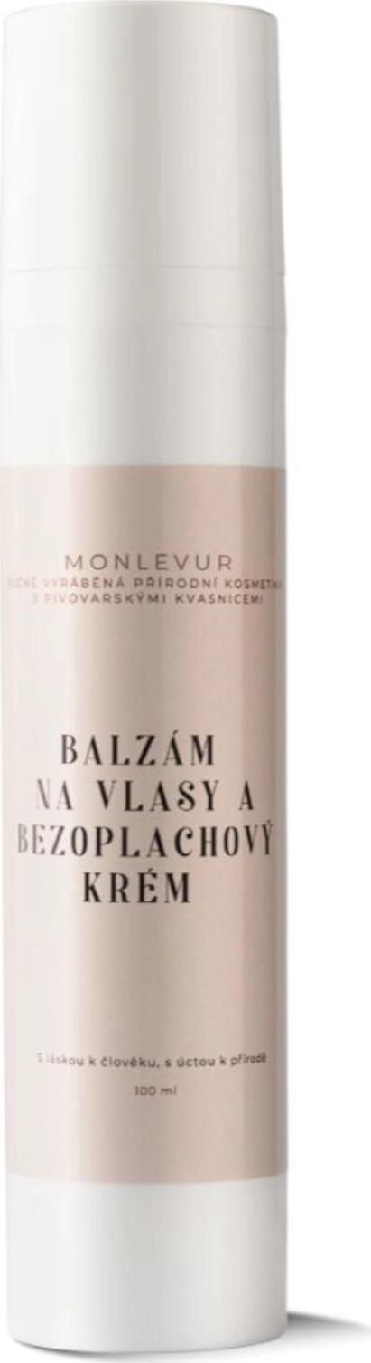 Monlevur Balzám na vlasy a bezoplachový krém 100ml