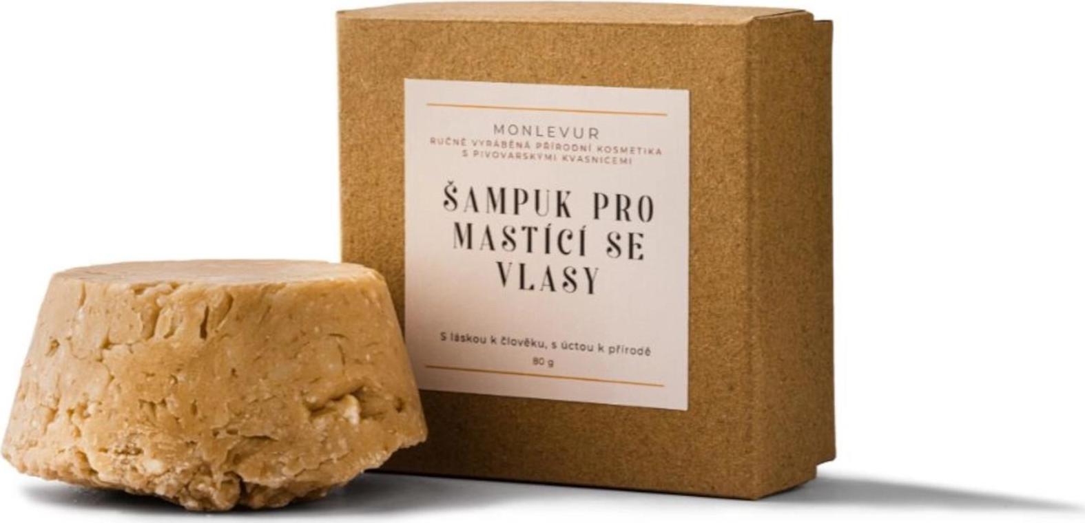 Monlevur Šampuk pro mastící se vlasy 80g