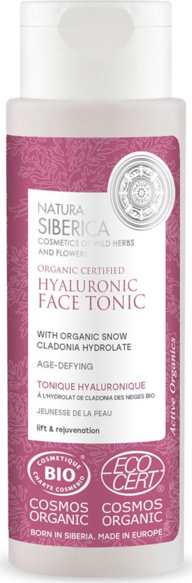 Natura Siberica Hyaluronové pleťové tonikum proti známkám stárnutí 150 ml