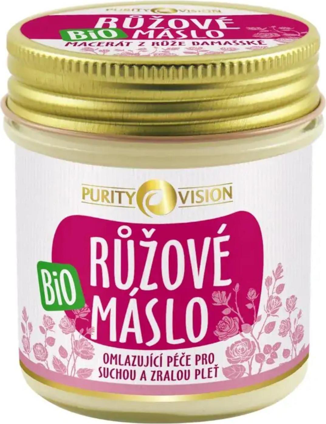 Purity Vision Bio Růžové máslo 120 ml