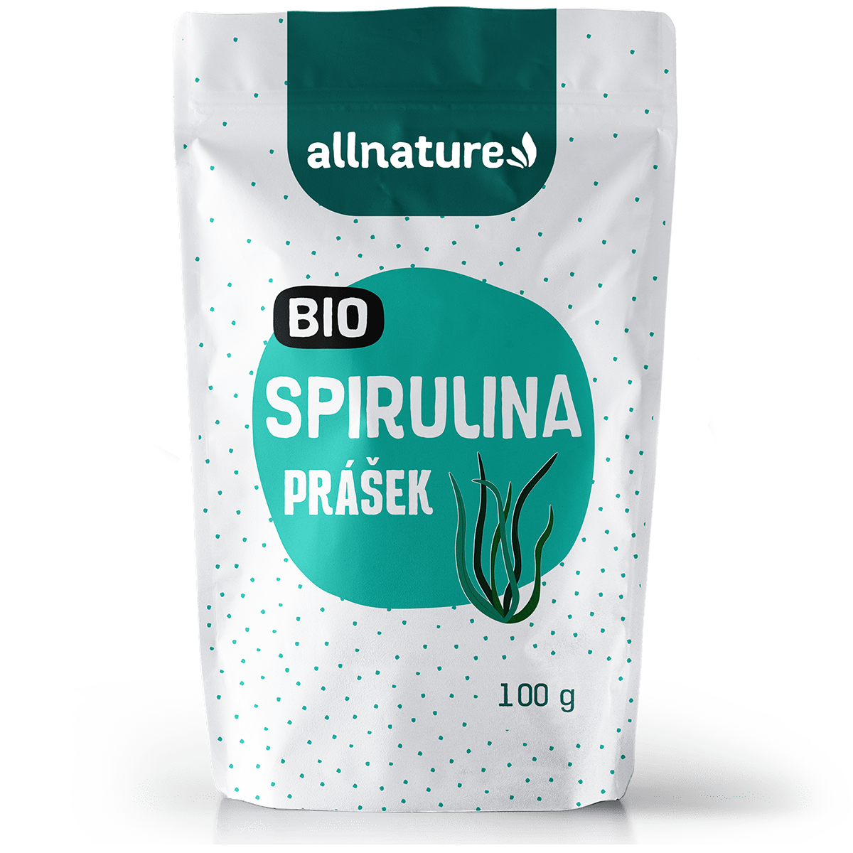 Allnature Spirulina prášek BIO (100 g) - superpotravina plná bílkovin Allnature