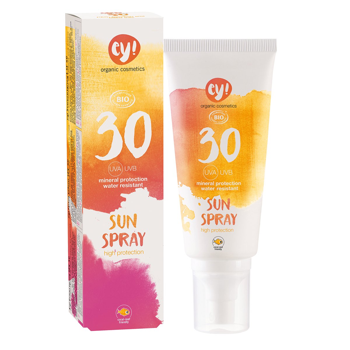 Ey! Opalovací krém ve spreji SPF 30 BIO (100 ml) - 100% přírodní