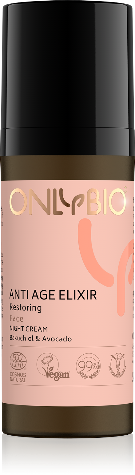 OnlyBio Obnovující noční pleťový krém Anti Age Elixir (50 ml) OnlyBio