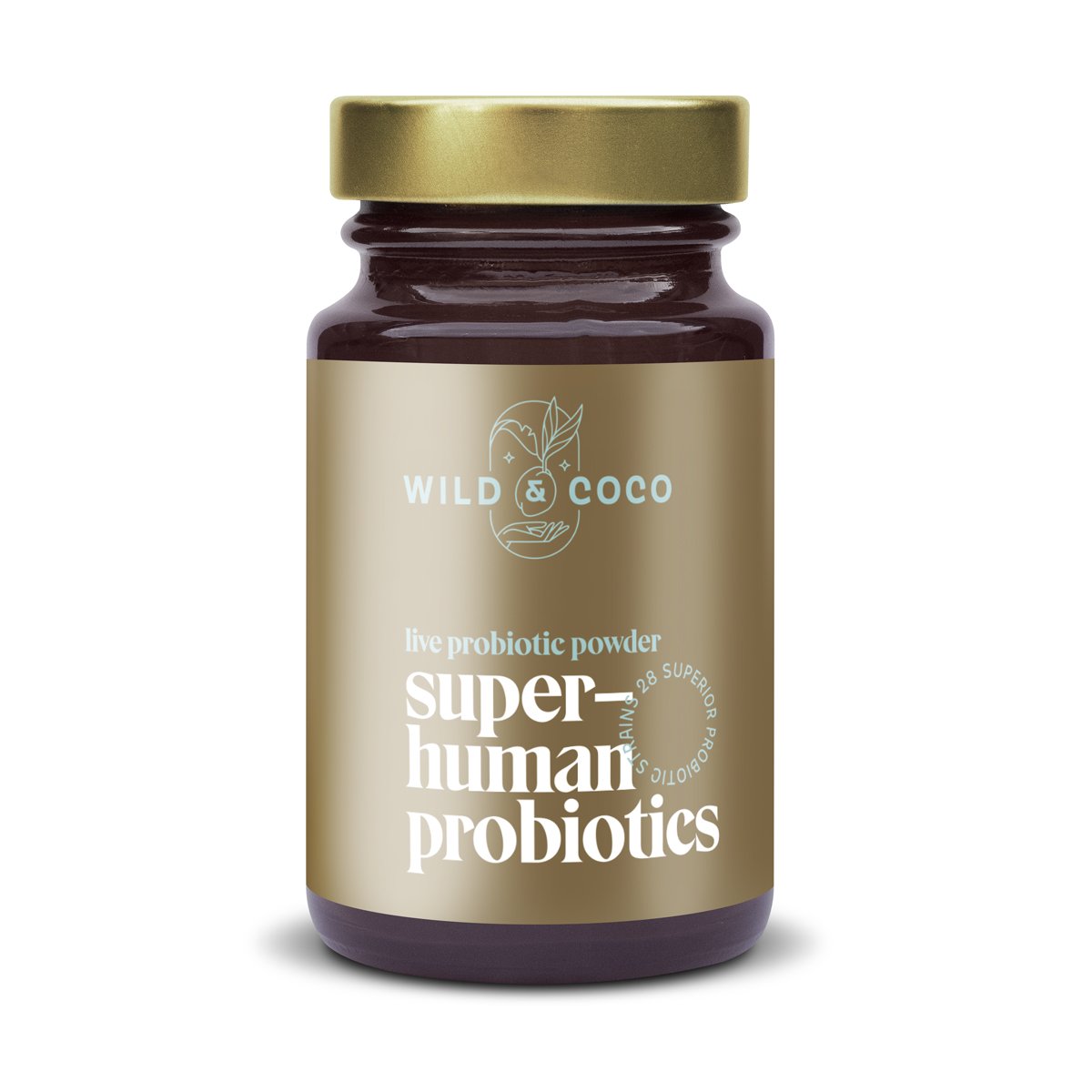 Wild & Coco Probiotika Superhuman (30 kapslí) Wild & Coco