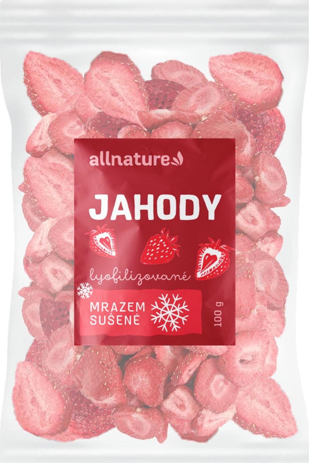 Allnature Jahoda sušená mrazem 100 g