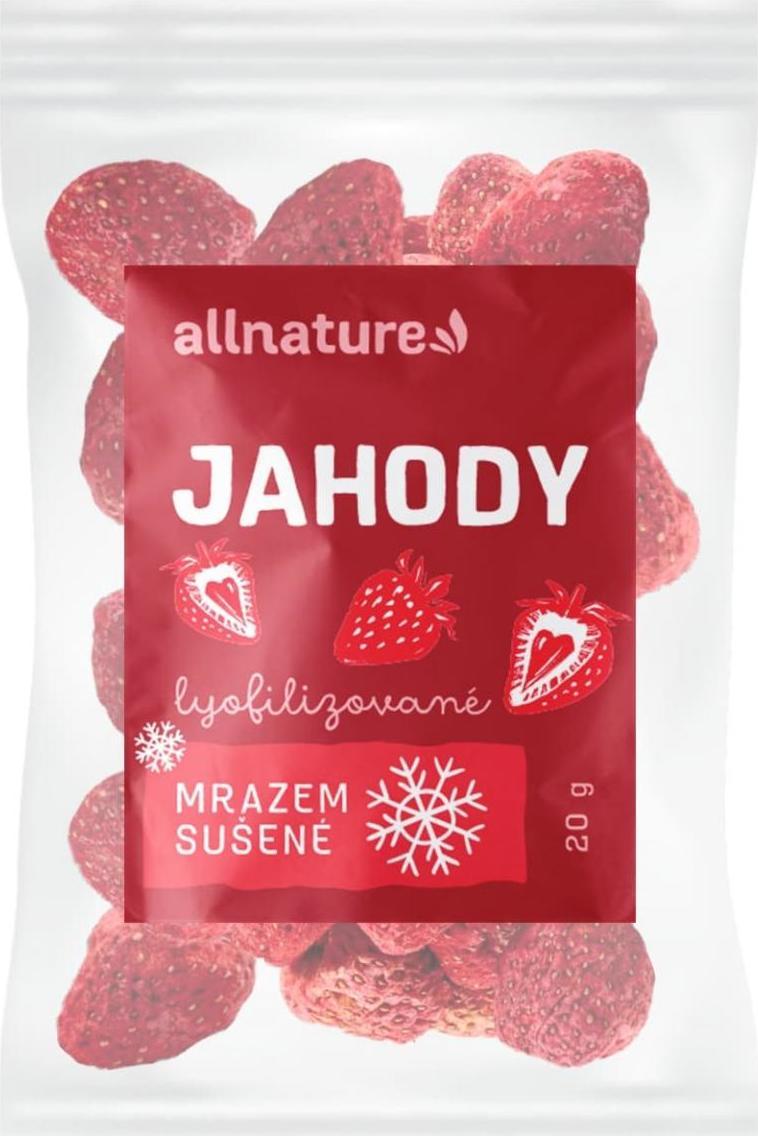 Allnature Jahody sušené mrazem 20 g