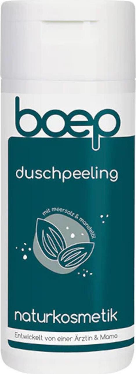 Boep Tělový peeling s mořskou solí a mandlovým olejem 220ml