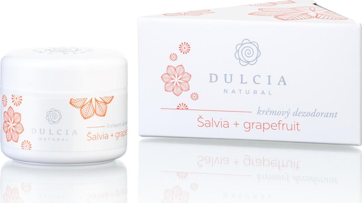 DULCIA natural Krémový deodorant šalvěj - grapefruit 30 ml