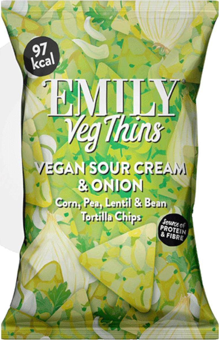 Emily Veg Thins Zakysaná smetana 85 g