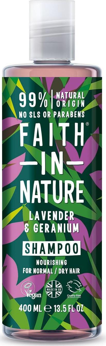 Faith in Nature Šampon levandule 400 ml