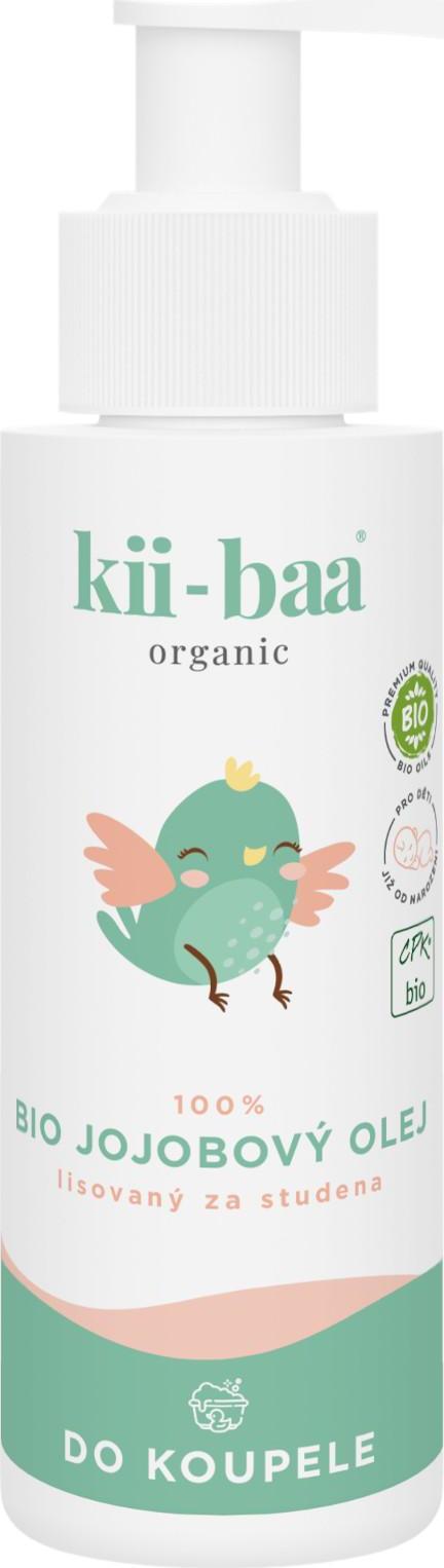 kii-baa® organic 100% Jojobový Bio olej 100ml 0+ Do koupele 100ml