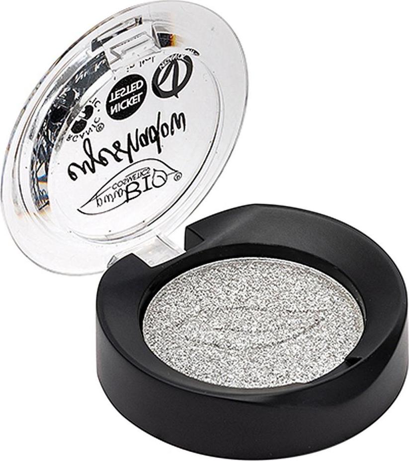 puroBIO cosmetics Minerální oční stíny 23 Silver 2