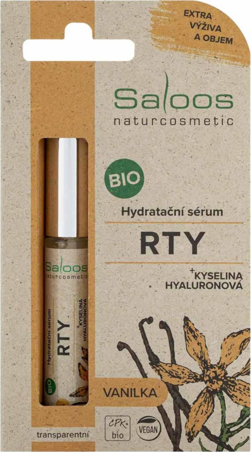 Saloos Bio Hydratační sérum na rty – Vanilka 7 ml