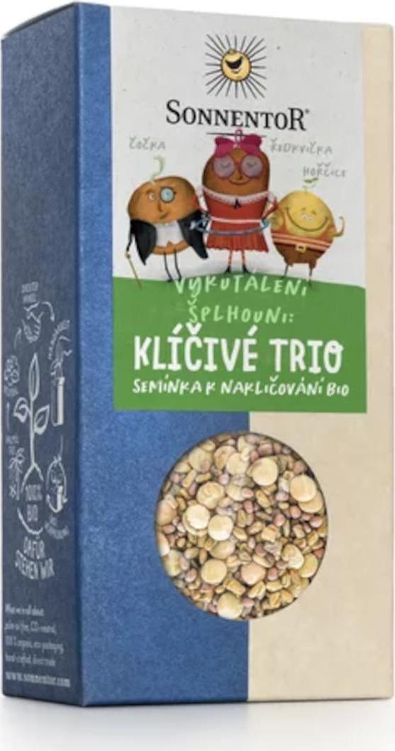 Sonnentor Klíčivé trio bio 120 g