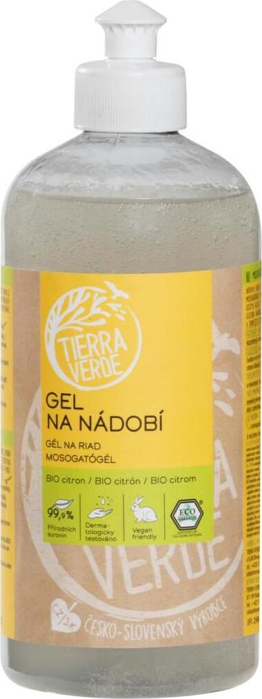 Tierra Verde Gel na nádobí BIO citron 500 ml