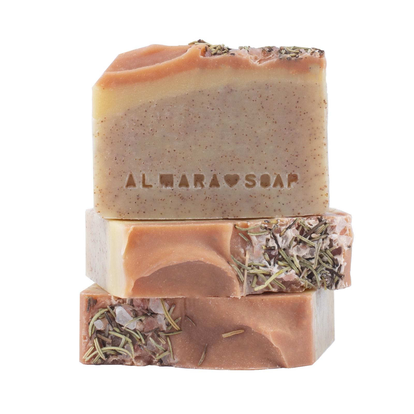 Almara Soap Peelingové mýdlo Walnut 90 +- 5 g