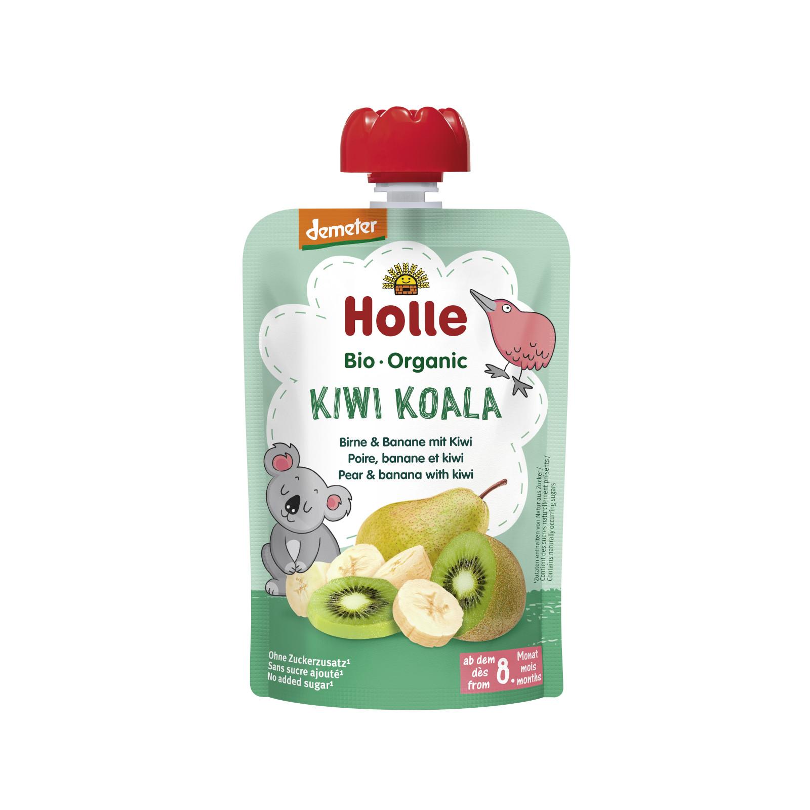 Holle Kiwi Koala Bio ovocné pyré hruška