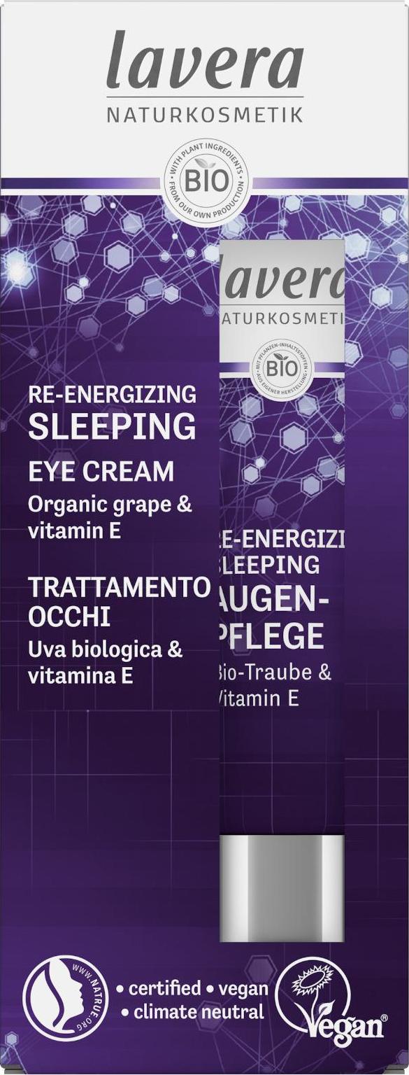 Lavera Energetizující noční oční krém 15 ml