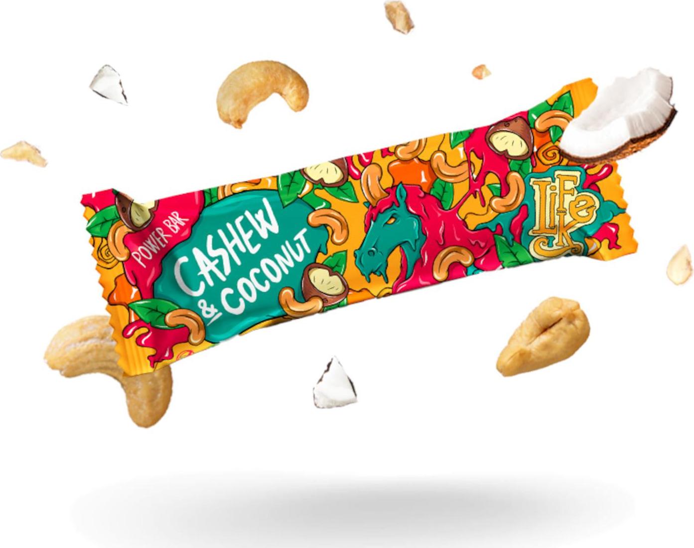 Lifelike Power bar cashew coconut 50 g