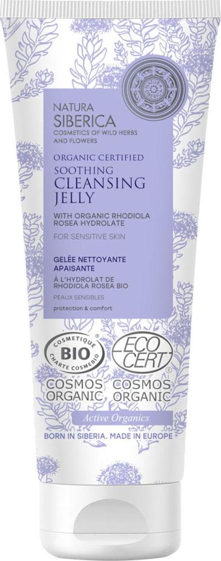 Natura Siberica Zklidňující čisticí gel pro citlivou pleť 140 ml