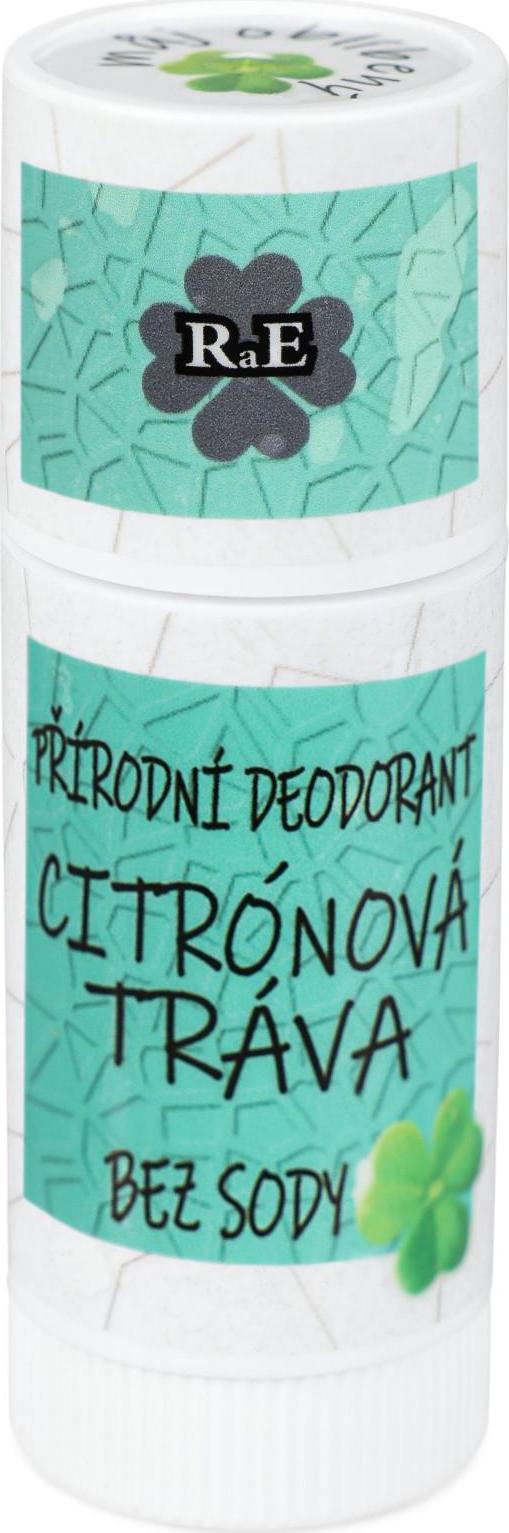 RaE Přírodní bezsodý deodorant Citrónová tráva 25 ml