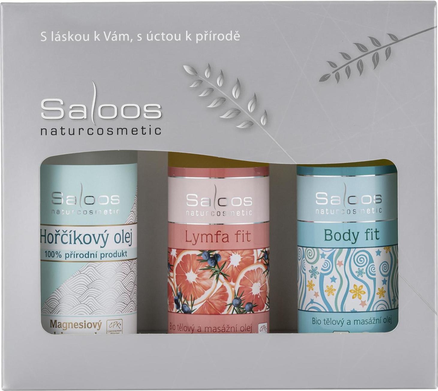 Saloos Dárková sada hořčík & lymfa & body 1 ks