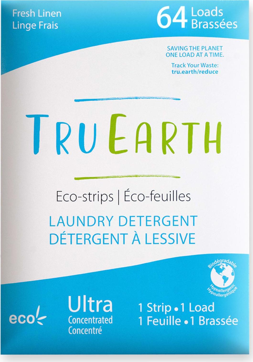 Tru Earth Eko prací pásky Fresh Linen 64 ks