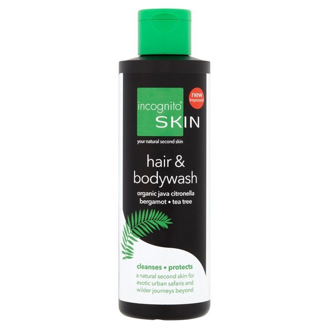 Incognito Ochranný vlasový a tělový šampon s citronelou jávskou (200 ml) - nevoní obtížnému hmyzu a vším Incognito