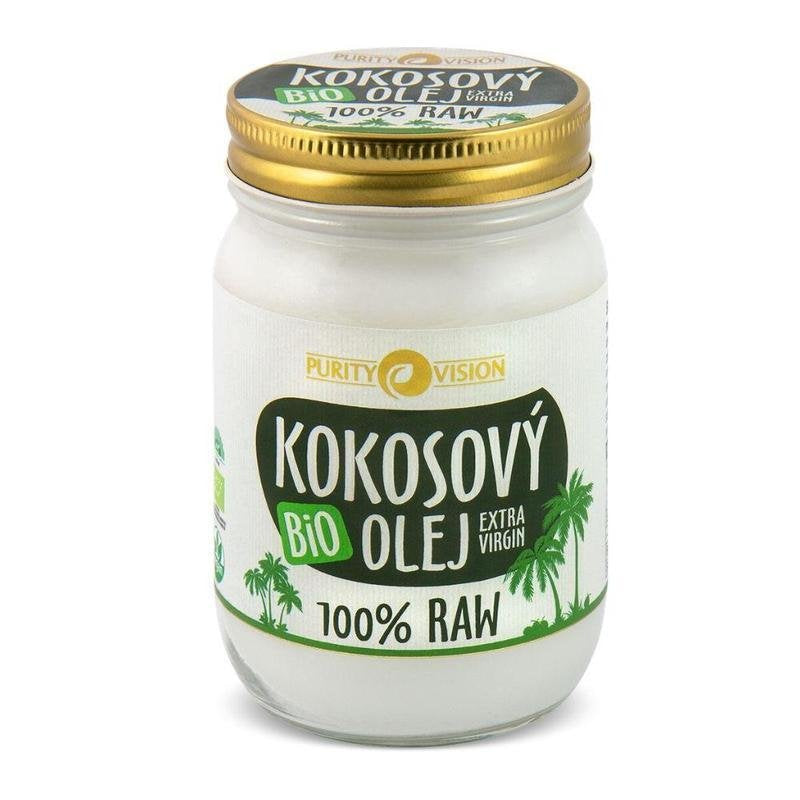 Purity Vision Kokosový olej RAW BIO - II. jakost - výživný a bohatý na chuť Purity Vision