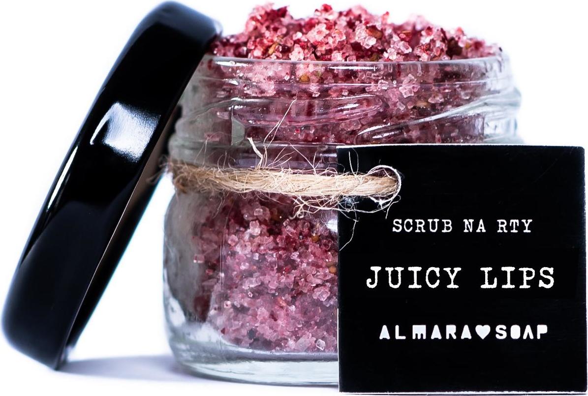 Almara Soap Lip Scrub Juicy 22 g